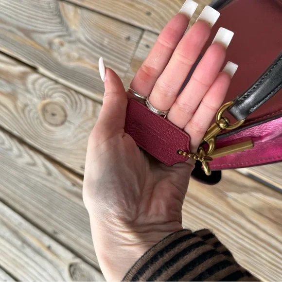 Coach multicolor shoulder bag - Picture 5 of 5